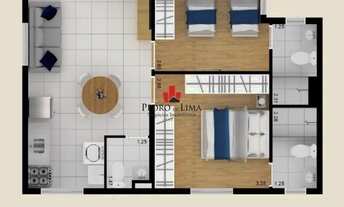 Imagem 3: Apartamento Studio no Tatuapé, 2 dormitórios e 1 vaga 35m²