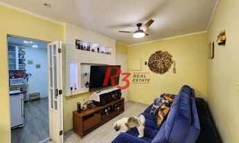 Imagem 3: Apartamento com 2 dormitórios à venda, 98 m² por R$ 535.000,00 - Ponta da Praia - Santos/S