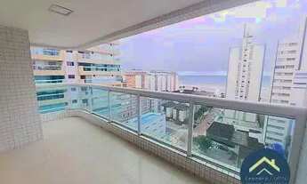 Imagem 2: Apartamento vista mar, ampla varanda gourmet com churrasqueira a carvão, 3 suítes, 2 vagas