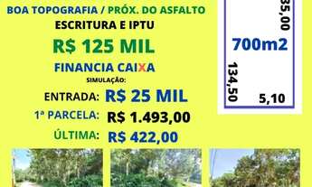 Imagem: Área 700m2 p/ Chacrinha Boa Topografia