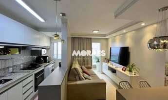 Imagem 2: Apartamento com 2 quartos, 1 suíte, 2 vagas, à venda, 60 m² por R$ 385.000 - Quinta Gold