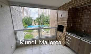 Imagem 4: Apartamento no Mundi torre MALLORCA 106m2. 1 suíte com Closet e 2 quartos. Frente a Piscin
