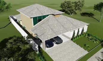 Imagem 3: Casa em construção na Cidade Alpha Ceará, 4 suítes + gabinete + DCE, p