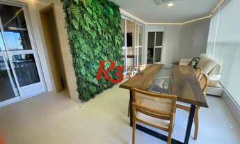 Imagem 2: Apartamento para venda com 122 metros quadrados com 3 quartos em Gonzaga - Santos - SP