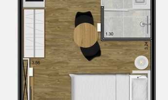 Imagem 4: APARTAMENTO com 1 dormitório à venda por R$ 269.967,00 no bairro Batel - CURITIBA / PR