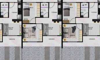 Imagem 3: Apartamento para Venda em Barra Velha, Vila Nova, 2 dormitórios, 1 banheiro, 1 vaga