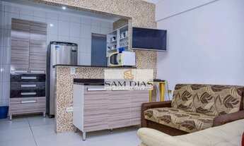 Imagem 2: Apartamento com 1 dormitório à venda, 32 m² por R$ 170.000,00 - Mirim - Praia Grande/SP