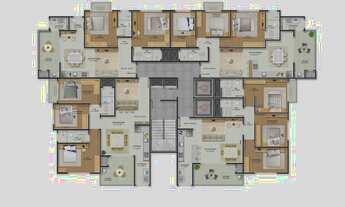 Imagem 5: Apartamento para venda com 79 metros quadrados com 2 quartos em Itacolomi - Balneário Piça