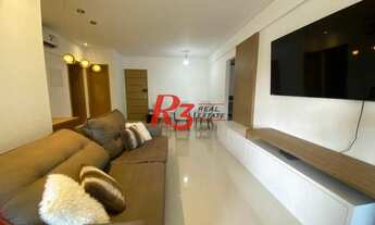 Imagem 5: Apartamento para venda com 122 metros quadrados com 3 quartos em Gonzaga - Santos - SP