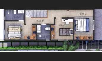 Imagem 5: Casa com 3 quartos no Campeche - Em construção