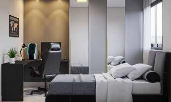 Imagem 4: Apartamento 62m² com 2 quartos e sacada com churrasqueira no Boa Vista