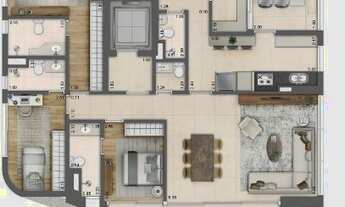 Imagem 4: Apartamento para venda na Vila Olímpia, São Paulo - SP