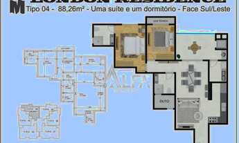 Imagem 7: Apartamento com 2 dormitórios à venda, 88 m² por R$ 465.000,00 - Gravatá - Navegantes/SC