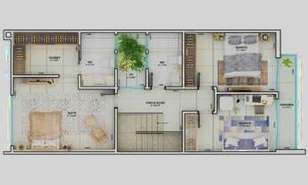 Imagem 3: Casa Mata Atlântica - Jd Belvedere, 3 quartos