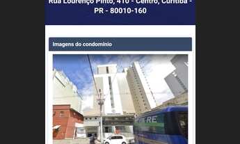 Imagem 2: Kitnet à venda na Rua Lourenço Pinto, Centro, Curitiba - PR