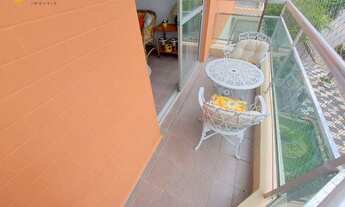 Imagem 3: Apartamento com sacada e 02 dormitórios sendo 01 Suíte na Praia da Enseada!! Prédio com Pi