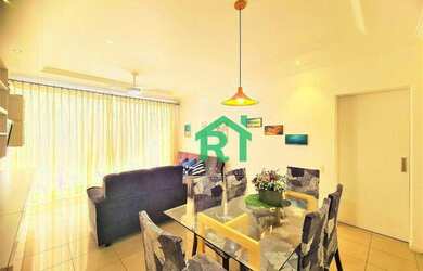 Imagem 2: Apartamento com 4 dormitórios à venda, 125 m² por R$ 690.000,00 - Pitangueiras - Guarujá/S