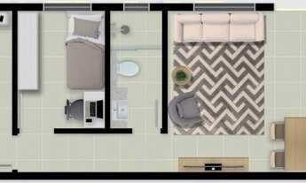 Imagem: APARTAMENTO- 44M- 2 DORMITÓRIOS- CH. BELENZINHO