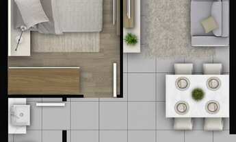 Imagem 2: APARTAMENTO com 1 dormitório à venda por R$ 418.995,00 no bairro Centro - CURITIBA / PR