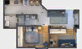 Imagem 3: Apartamento tucuruvivila gustavo para venda possui 42 metros quadrados 2 dormitorios