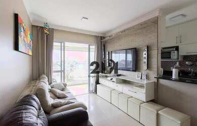 Imagem 2: Apartamento com 3 dormitórios à venda, 70 m² por R$ 640.000 - Moinho Velho - São Paulo/São