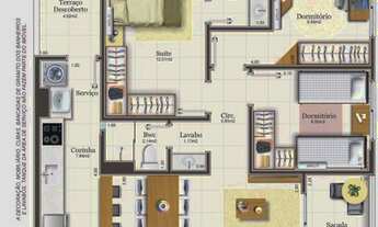 Imagem 3: Apartamento à venda, 84 m² por R$ 530.000,00 - Capoeiras - Florianópolis/SC