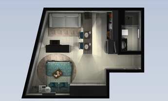 Imagem 2: APARTAMENTO com 1 dormitório à venda por R$ 329.445,56 no bairro Água Verde - CURITIBA / P