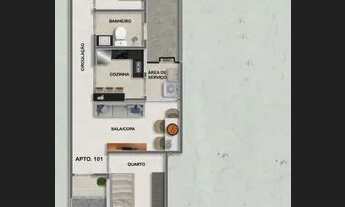 Imagem 2: Lançamento de apartamentos tipo casa Geminada de 3 quartos