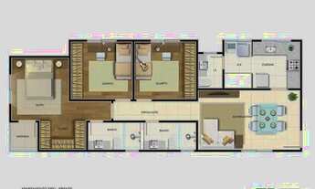 Imagem 3: BELO HORIZONTE - Apartamento Padrão - Floresta