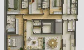 Imagem 4: Isa Brooklin Apartamento com 4 dormitórios