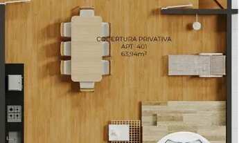 Imagem 7: Cobertura Duplex Jardim Oceania, Elevador, Acesso Por dentro C/129m² 3quartos, 1 Suíte