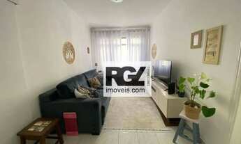 Imagem 4: Apartamento com 1 dormitório à venda, 55 m² por R$ 420.000,00 - Embaré - Santos/SP