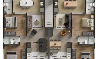 Imagem 3: Apartamento à venda no PALOMA BEACH RESIDENCE, AÇU DA TORRE, Mata de São João, BA