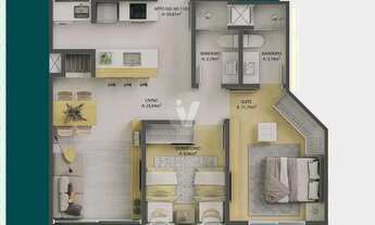 Imagem 4: Apartamento à Venda, 2 dormitórios, localizado na Zona Nova em Capão da Canoa