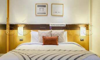 Imagem 3: Flat Transamérica Faria Lima disponível para venda com 29m² e 01 vaga de garagem