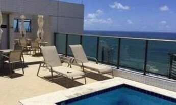 Imagem 3: Lindo Apartamento Beach Class Conselheiro Boa Viagem - Recife com 2 Quartos Suíte Piscina