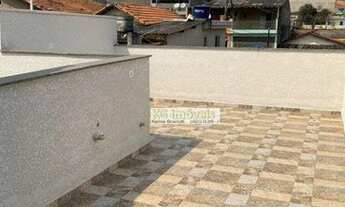 Imagem 7: Cobertura com 2 dormitórios à venda, 80 m² por R$ 260.000,00 - Jardim Vila Rica - Santo An