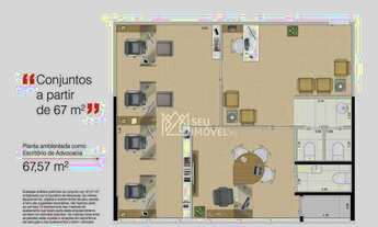 Imagem 3: Sala à venda, 67 m² por R$ 800.000,00 - Edifício Campus Office - Itu/SP