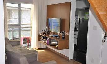 Imagem 2: Cobertura para venda possui 140 metros quadrados com 2 quartos