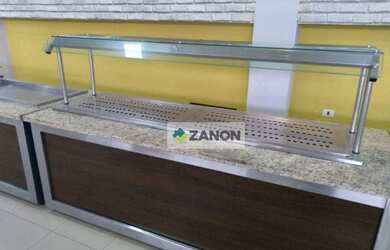 Imagem 3: Salão Comercial para Locação Rudge Ramos preparado para Restaurante