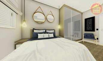 Imagem 1: Apartamento à venda, 62 m² por R$ 265.000,00 - Caiçara - Praia Grande/SP