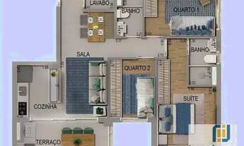 Imagem 2: Apartamento lindo à venda no Acqua Park Barueri