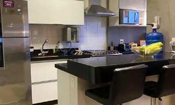 Imagem 2: Apartamento 2 quartos 1 suite, 77m2 mobiliado (porteira fechada), para aluguel no Edifício