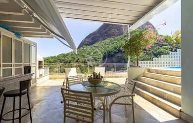 Imagem 7: Belíssima cobertura no Alto Leblon com vista mar e montanhas