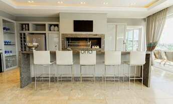 Imagem 7: Mansão beira lago com 8 suítes e piscina à venda, 953 m² - Condomínio Enseada Lagos de Xan