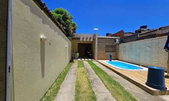 Imagem 4: Casa com arquitetura moderna na praia de Peroba, com piscina, 3 quartos (1 suíte), 2 WC