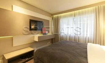 Imagem 5: Apto Transamérica Berrini disponível para locação com 32m², 01 dormitório e 01 vaga de gar