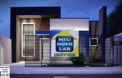 Imagem 4: Casa com 3 dormitórios à venda, 72 m² por R$ 395.000,00 - Eucaliptos - Fazenda Rio Grande