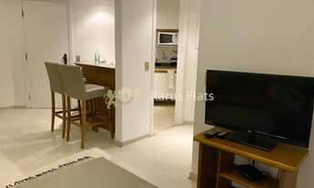 Imagem 3: Flat para alugar na Vila Nova Conceição - Edifício Contemporâneo - Cód. UHY01537