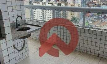 Imagem 6: Apartamento com 2 dormitórios à venda, 86 m² por R$ 390.000 - Aviação - Praia Grande/SP